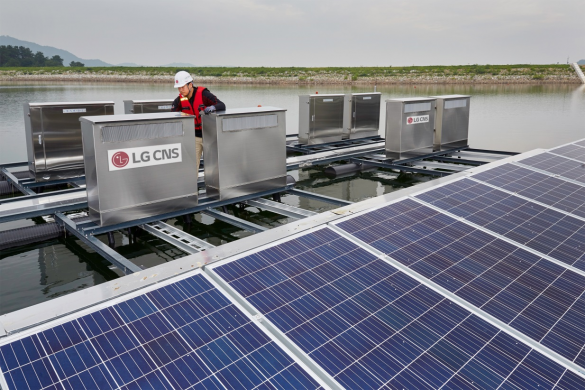 مزرعه انرژی خورشیدی ال جی 