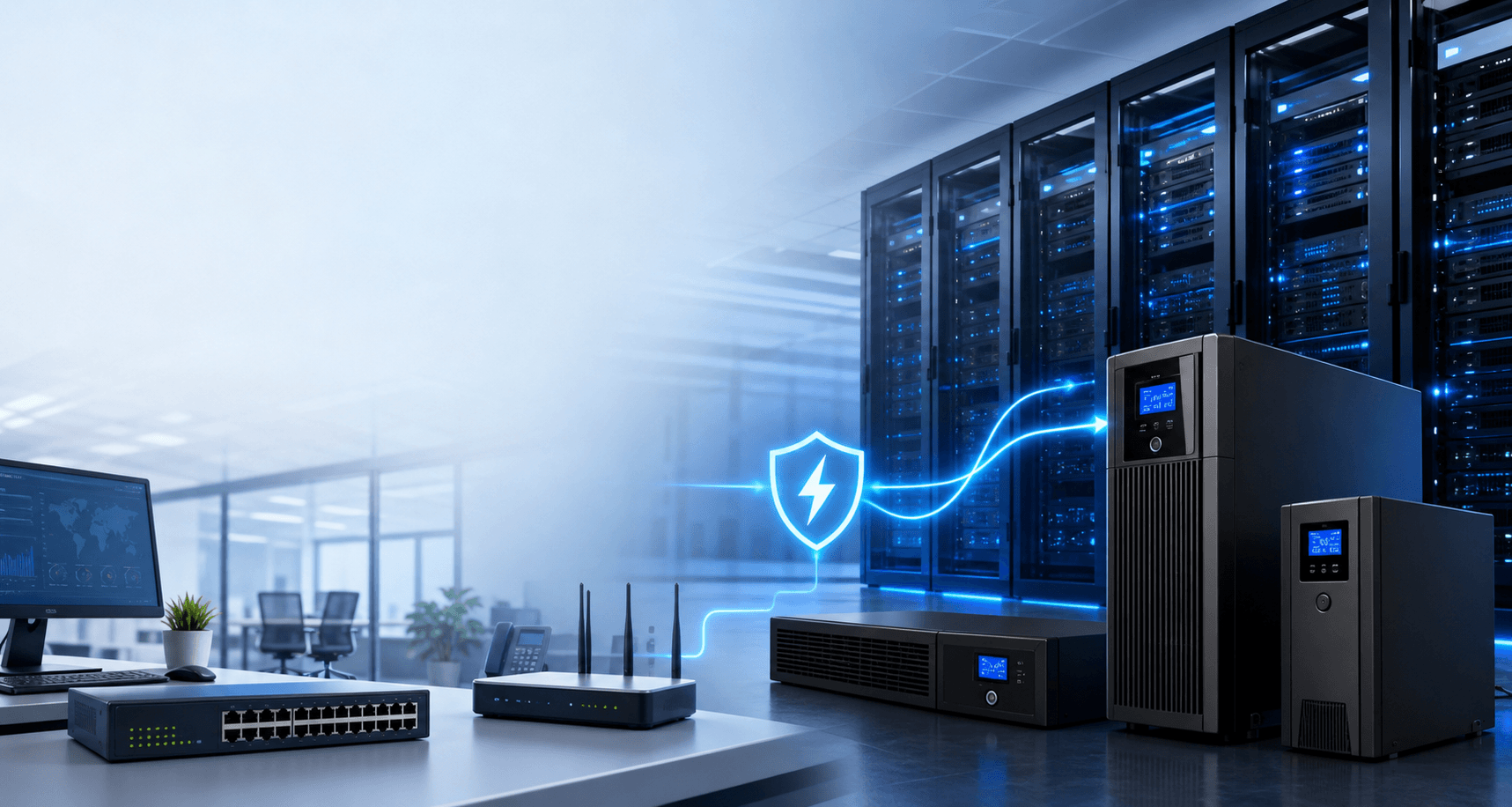 ظرفیت UPS چقدر باید باشد؟